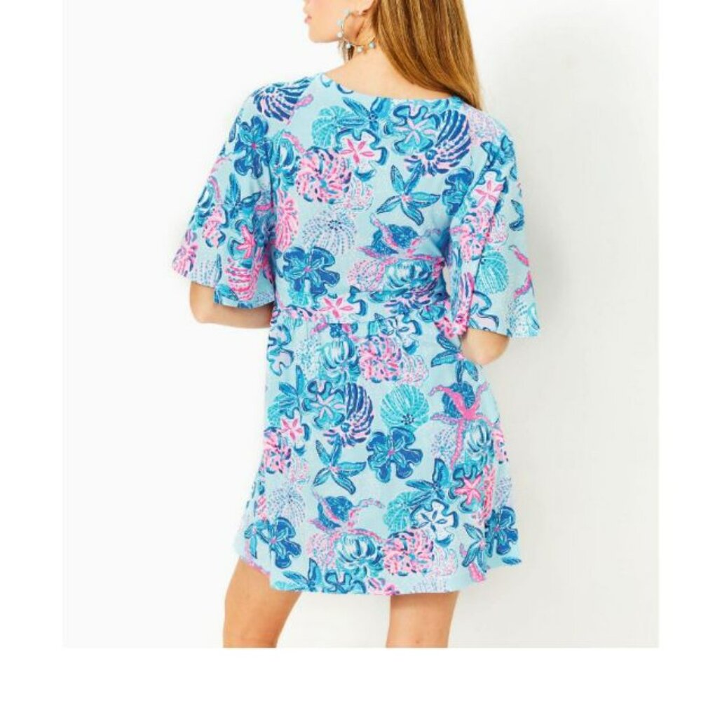 Lilly Pulitzer Minka Romper Multi Bahamas Beachcomber - Picture 2 of 8